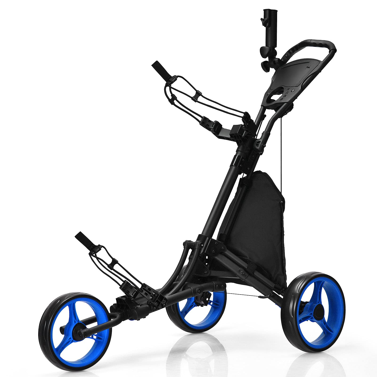 Golf Push Pull Cart - Tangkula